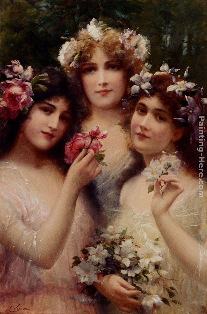 Emile Vernon The Three Graces